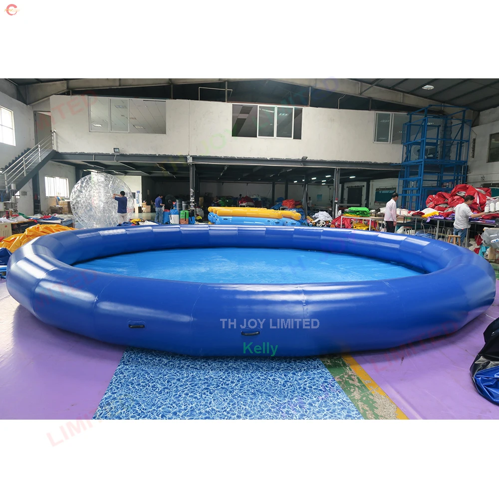 Grande piscine gonflable ronde pour parc aquatique, 6m/8m/10m, livraison gratuite