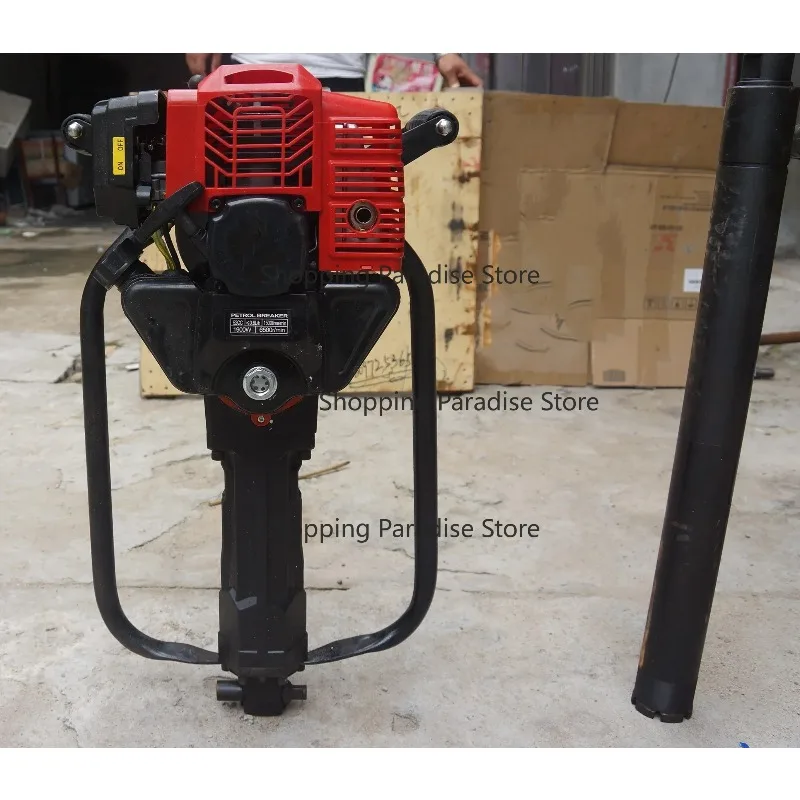 Handheld G-asoline Pile Driver Four Stroke Percussion Drill Post Driver Factory Direct Sale for Efficient Post Driving