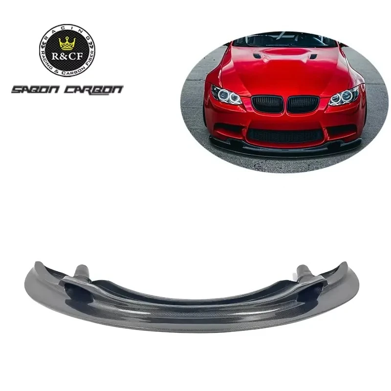 E92 M3 GT4 Style Carbon Fiber Front Bumper Spoiler Lip Splitter for E92 E93 M3 08-13