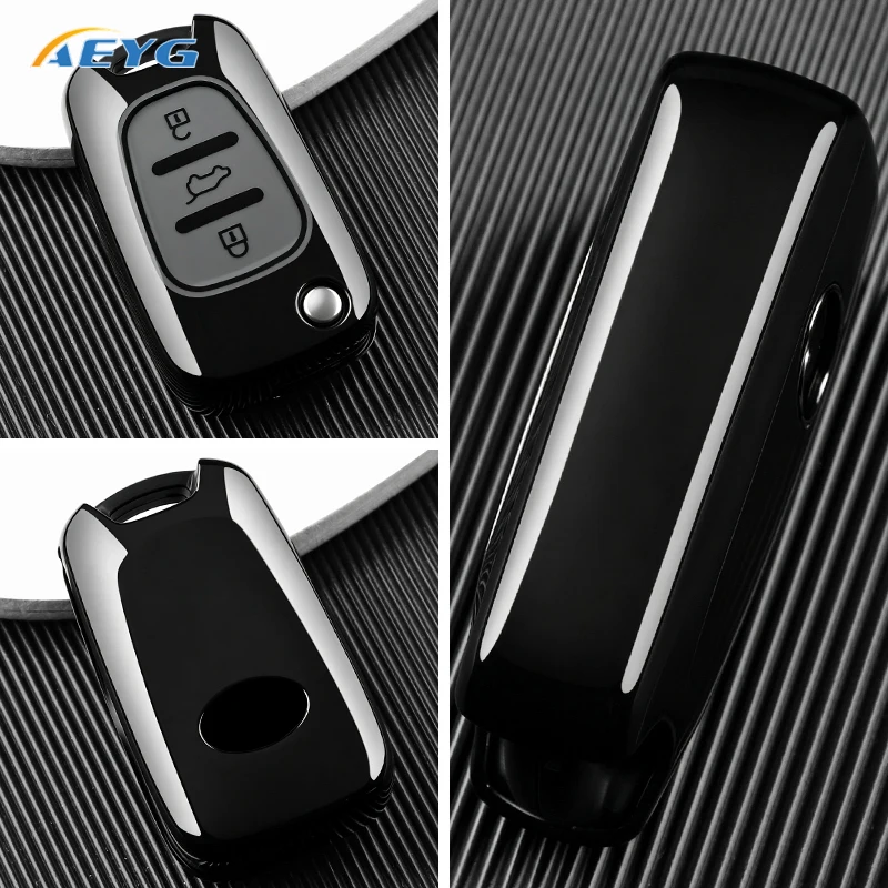 TPU Car Key Case Shell For Hyundai I20 I30 IX20 IX25 IX35 Elantra Accent For KIA Sportage Rio 3 Soul Optima Ceed Pro K5 K2 Pride - view 6