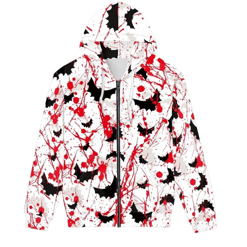 

Толстовки с 3D графикой, забавные пуловеры с рисунком Хэллоуина, осенние и зимние повседневные толстовки, большие топы с капюшоном, женская одежда