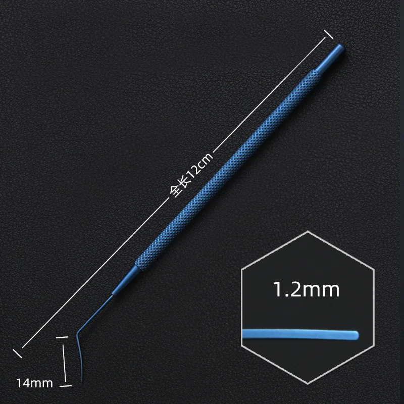 Ophthalmic Iris Restorer Micro hook probe Ophthalmic titanium Double-Headed Nucleus Splitting Knife ophthalmic instruments