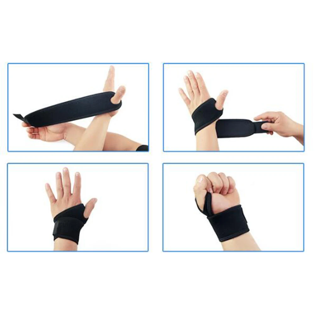 

Sports Wristband Sweatband Protective Fitness Running Basketball Training Gym Cycling Yoga Tennis Comfortable Stretchy Cotton