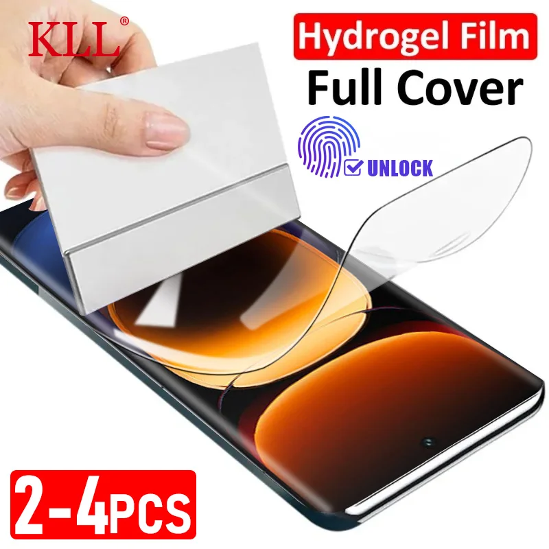 

2-4pcs Full Cover Flexible Silicone Hydrogel Film For VIVO iQOO 12 11S 10 Pro Screen Protector iQOO Neo 9s 8 7 6 5 SE Film