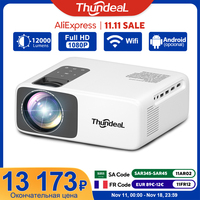 ThundeaL TD93Pro Projector Full HD 1080P Portable 2K 4K Video WiFi Projector TD93 Pro Home Theater Cinema 3D Smart Phone Beamer