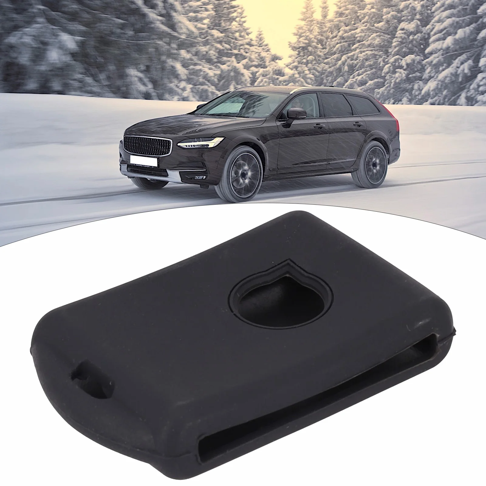 Silicone Car Key Case Cover Shell Skin For Volvo XC60 XC40 XC90 S90 S60 V90 Remote Key Fob Protection Shell Car Accessories