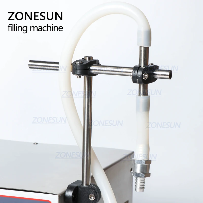 ZONESUN GZ-GFK17B Semi Automatic Filling Machine Laundry Cooking Oil Water Juice Milk Liquid Bottle Filling Machine