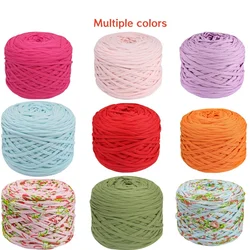 1pc 2cm Wide T-shirt Yarn,Woven Fabric Knitted Yarn 200g Yarn ,For Hand Made DIY Bags, Blankets, Cushions, Dolls