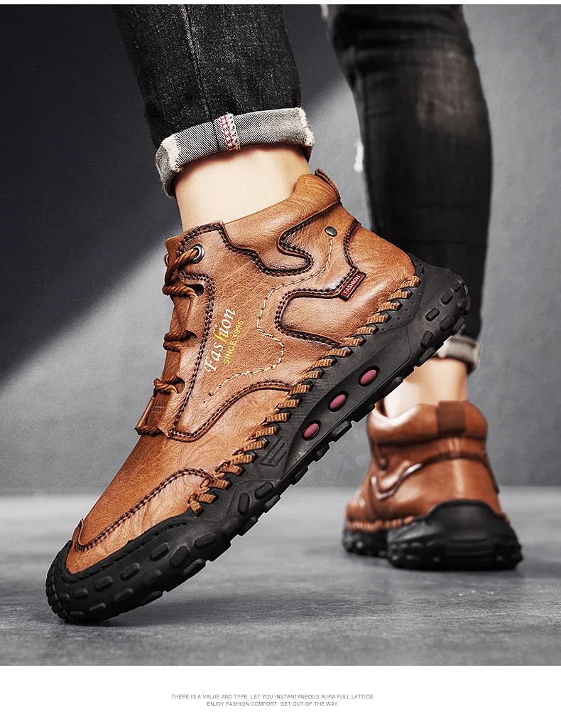 2026 New Genuine Leather Shoes Men Plus Size Luxury Brand Mens Loafers Moccasins Breathable Slip Driving Shoes Schoenen Mannen