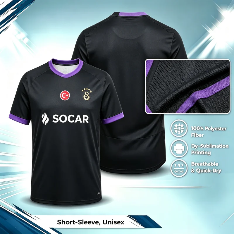 26-27 New Concept Football Fan Customized 3D Printed Fashion Sports Breathable Short Sleeve Parent Child T-shirt