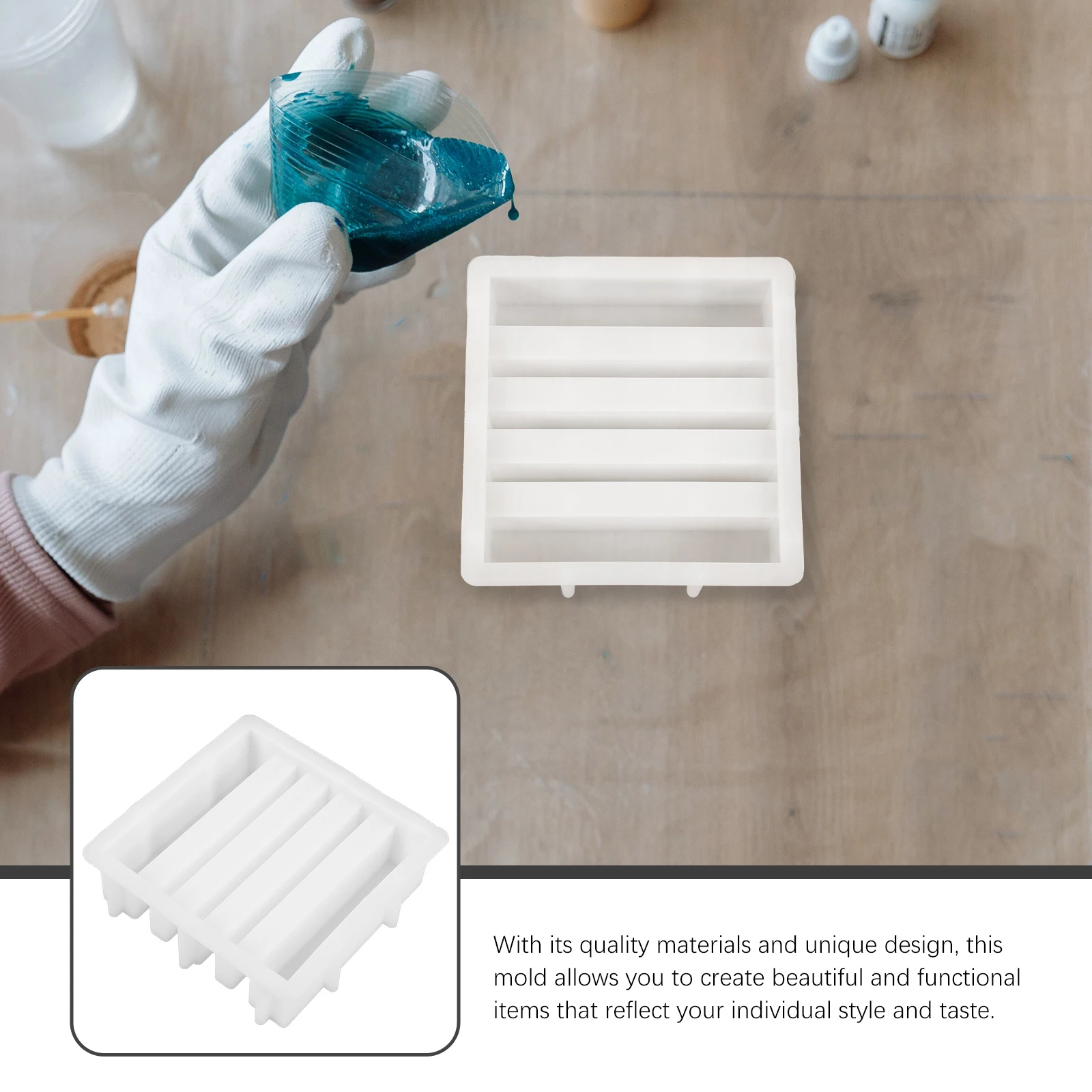 

Силиконовая форма для подставок под чашки DIY, многоразовая, антипригарная, для рукоделия, литья эпоксидной смолы, для домашнего декора, органайзеров и стеллажей для хранения