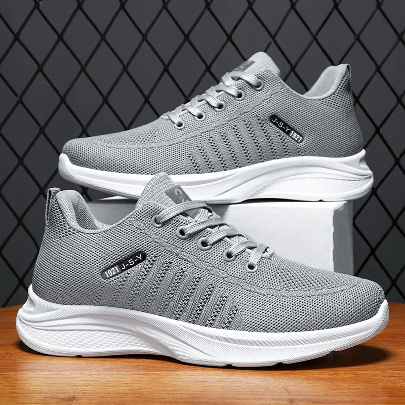 

Новые роскошные мужские сетчатые дышащие кроссовки для школьников с мягкой подошвой, удобные уличные кроссовки Zapatillas Deportivas