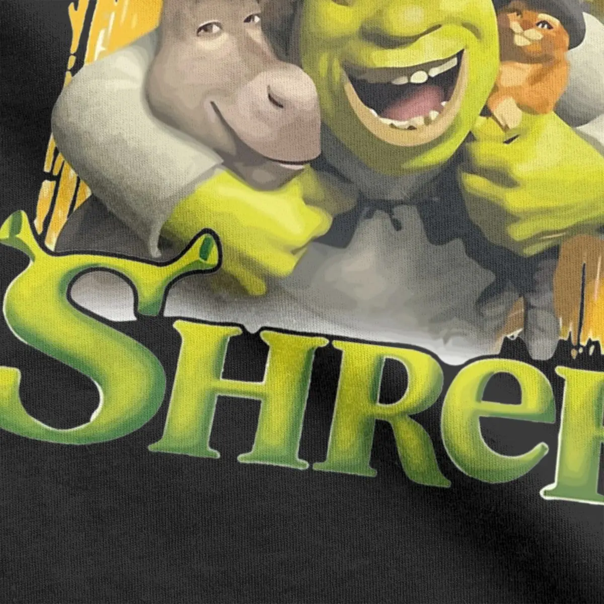 Summer Men Women\'s Sexy Shreks Meme Face Shirt Apparel Vintage 100% Cotton Funny Cartoon T Shirt Tee Clothing