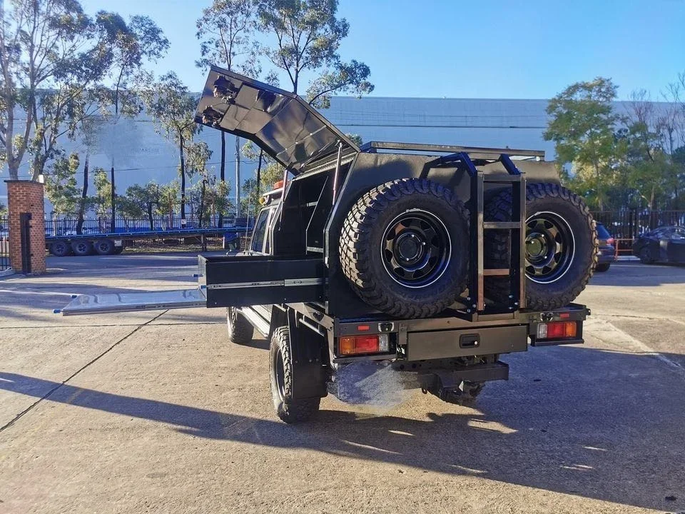 4x4 full aluminium ute tray canopies waterproof and dustproof toolbox with cheap price for sale custom