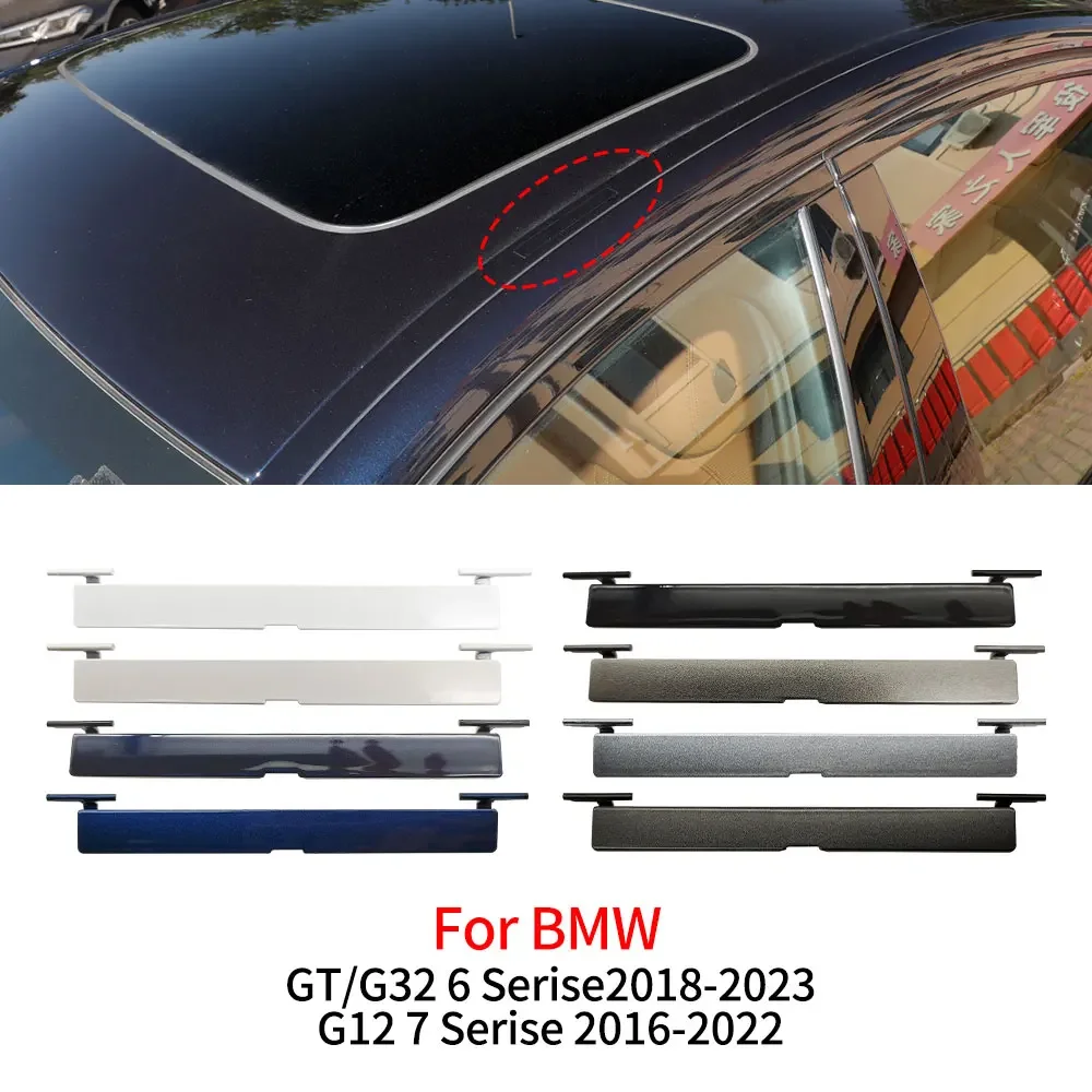 

For BMW 6 7 Series 630 640 GT 730 740 750 760 For BMW G32 G11 G12 Car Roof Rail Molding Trim Roof Luggage Rack Cover Plate