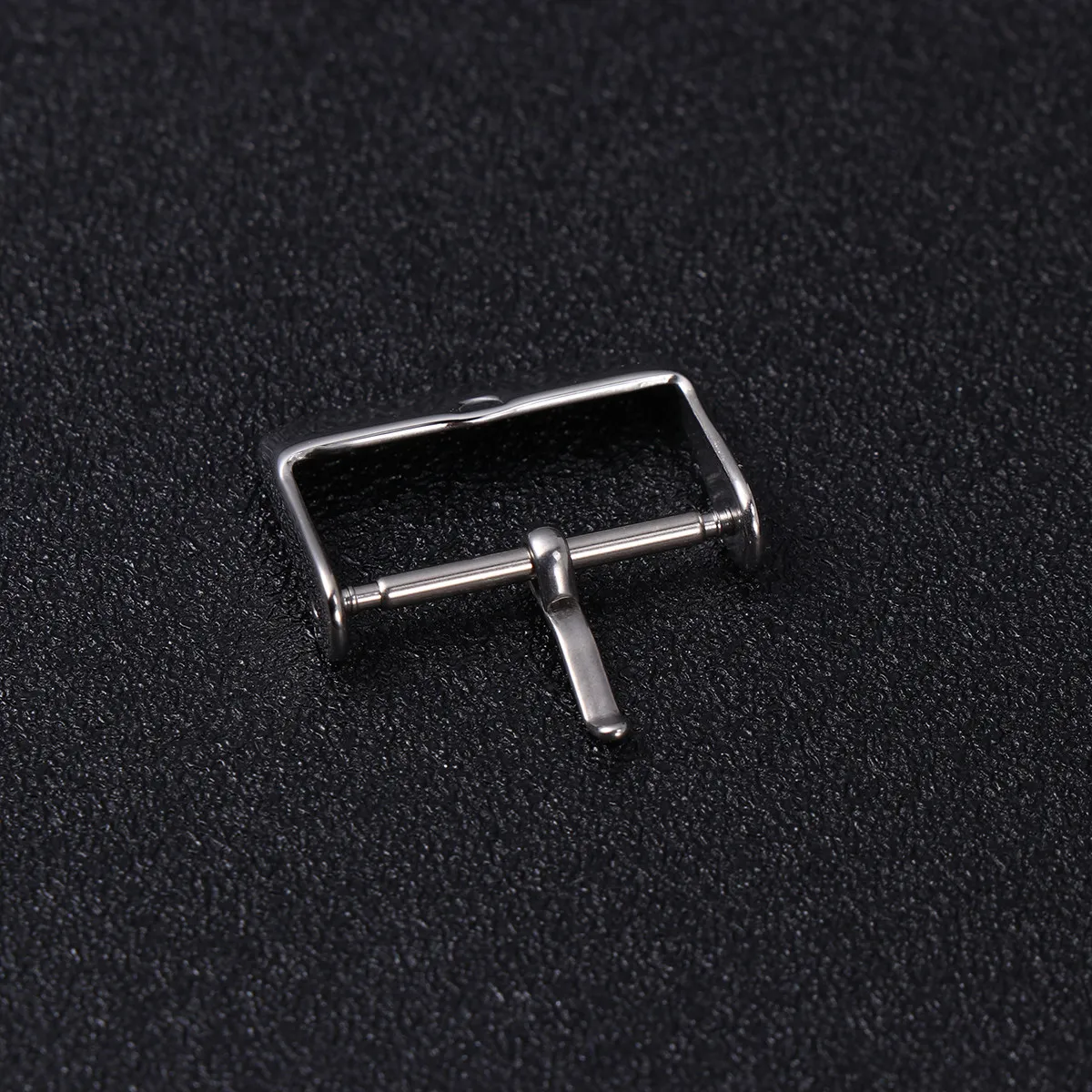 5Pcs Stainless Steel Watchband Clasp Durable Simple Install Suitable for Leather Silicone Electronic Bands 18mm
