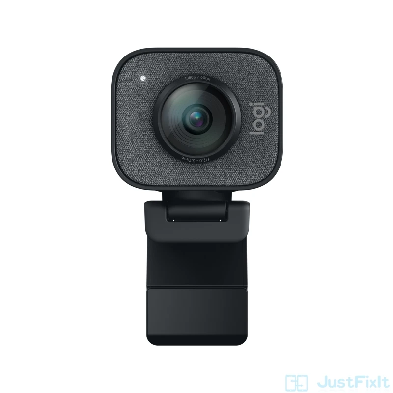 Imagem -02 - Logitech-webcam Full hd 1080p 60fps Foco Automático Microfone Embutido Novo