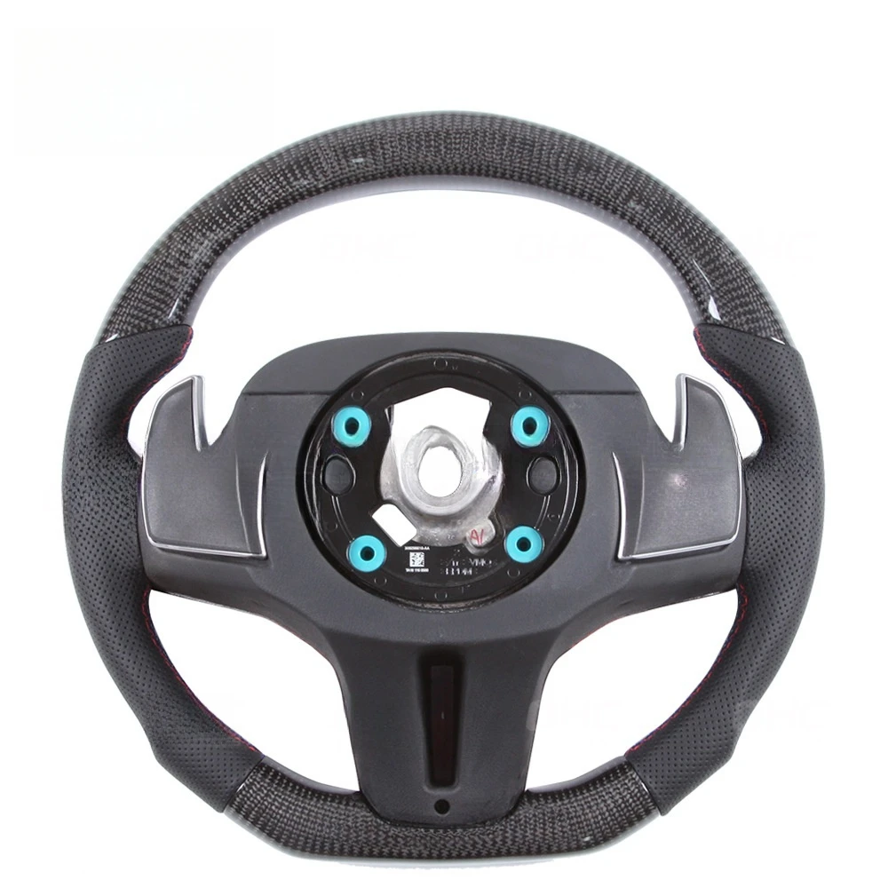 Suitable For  5  7  X1-7 F Seat to G seat G38 Carbon Fiber Automobile Steering Wheel Assembly