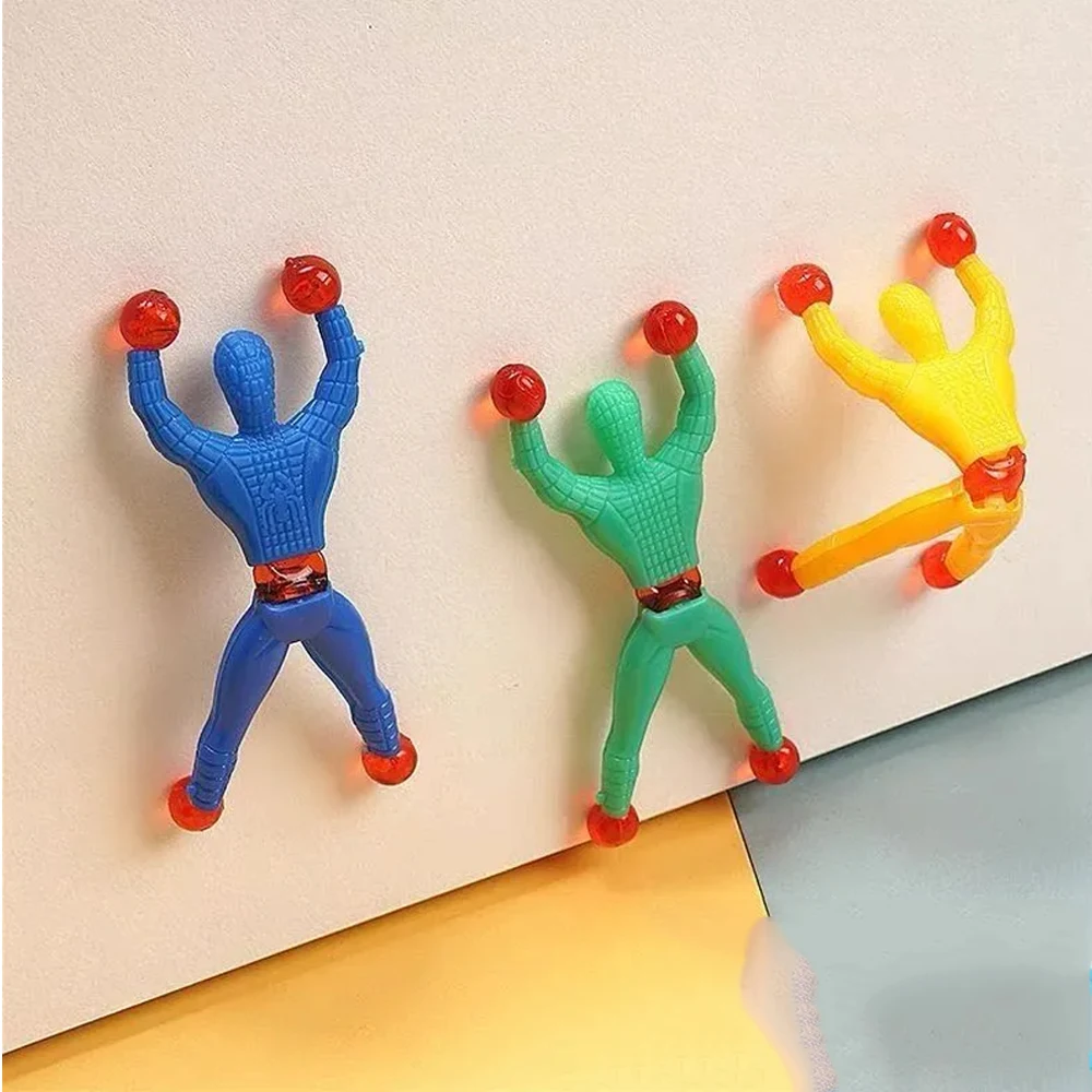 10Pcs Wall Art Decor Novelty Sticky Wall Climbing Climber Home Decoration