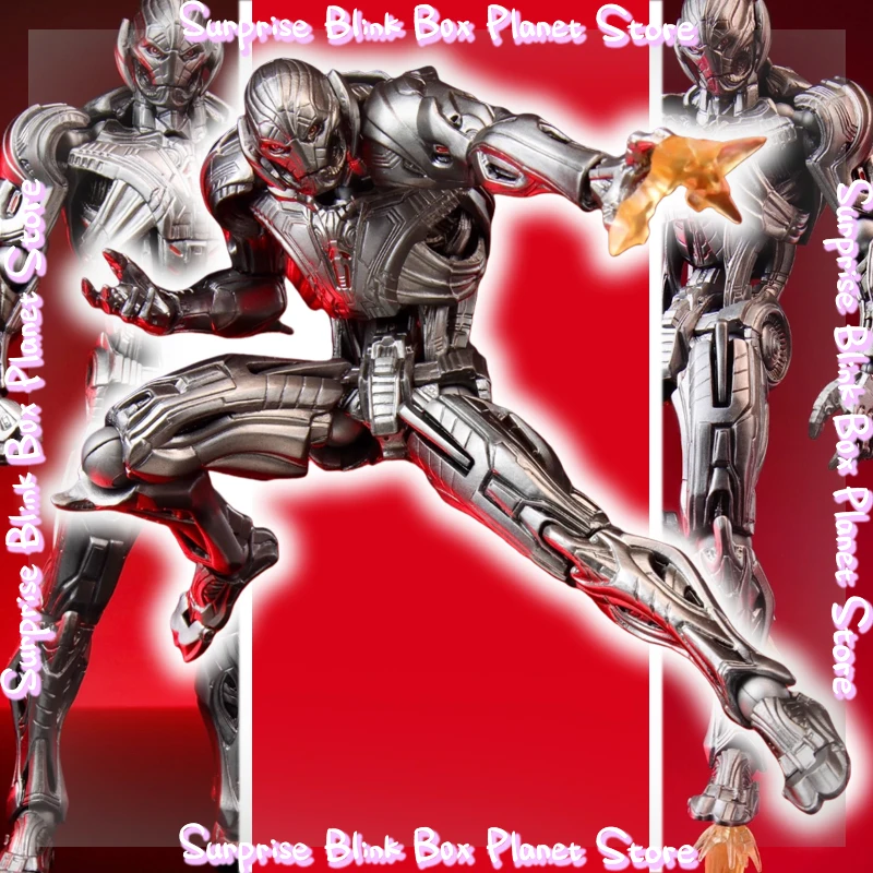 

Подлинные фигурки героев Marvel Ac Factory в наличии Ultron Ac Toys Ultron Kaiyodo Удивительные Yamaguchi Мстители Ko Модель робота Подарки