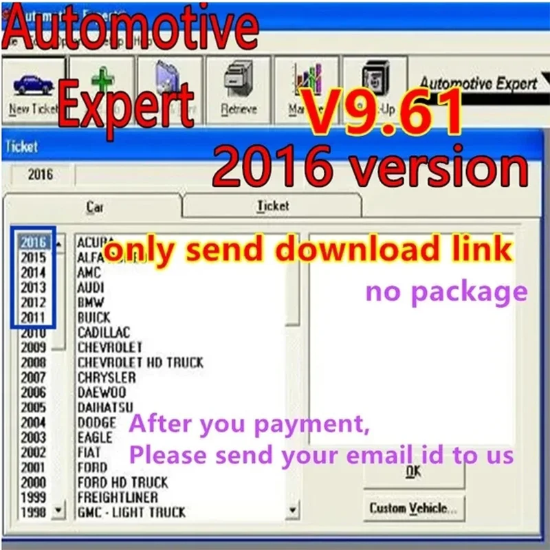 NEWEST Automotive Expert V11.33 V9.61 Best Shop Management Software TIME Unexpire Patch Works great Easy install Very Pleased!