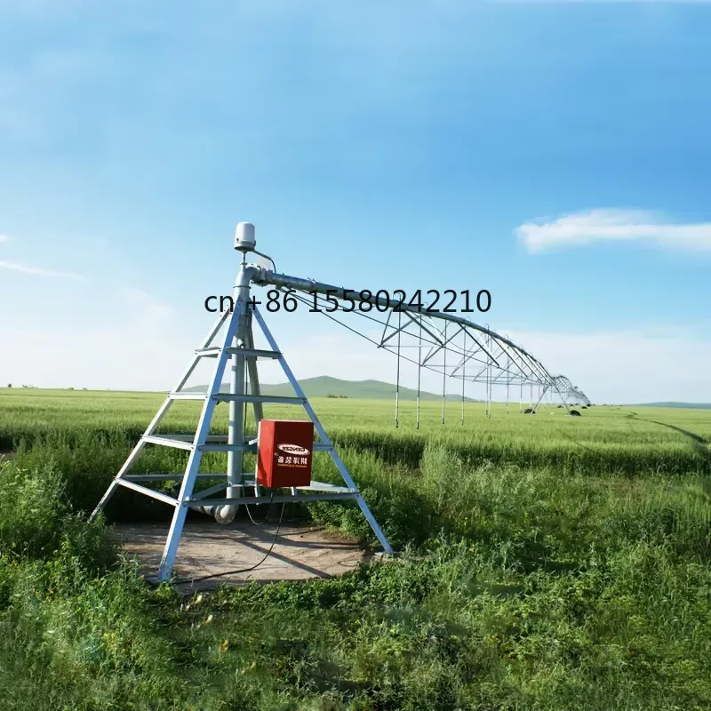 Center Pivot Irrigation System for Agriculture 5-200 Hectare Field Watering Equipment Farm Irrigation Solution