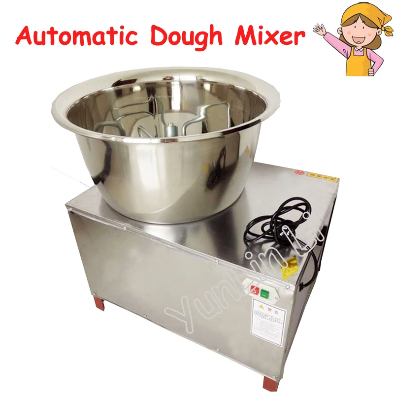 Commercial 30kg Automatic Dough Mixer 220V/110V Stainless Steel Mixer Stirring Mixer Pasta Machine Dough Kneading HMP-30