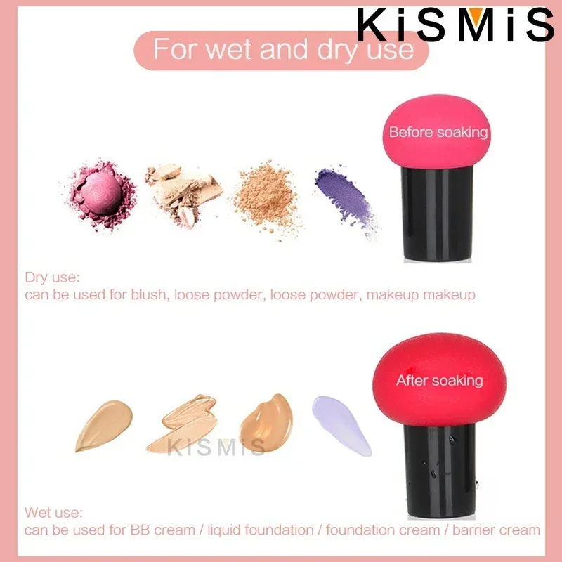 Juego de esponjas de maquillaje multicolores para crema líquida, base en polvo, mezcla de aplicación impecable, herramienta de belleza