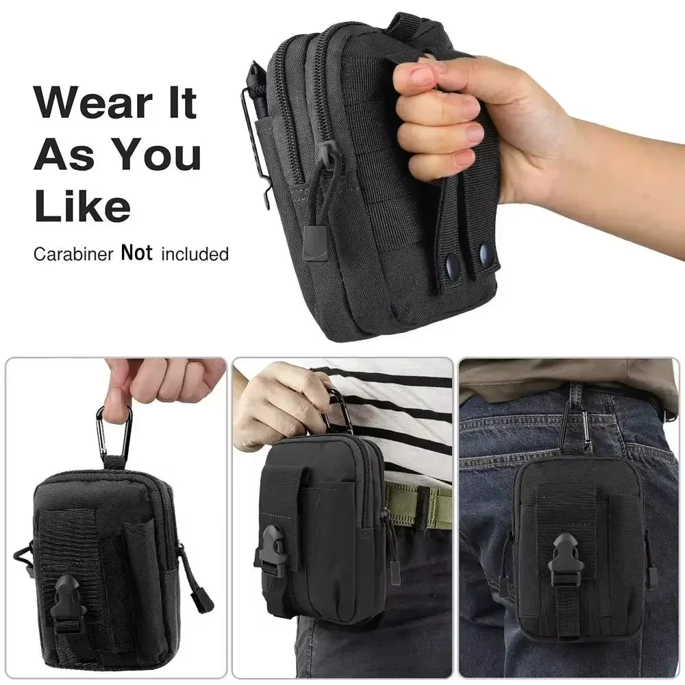 Leg Waist Packs Bag Army Camouflage Belt Bag for Men Riding Locomotive Portable Multifunctional Sports Hanging Leggings Bag view 2