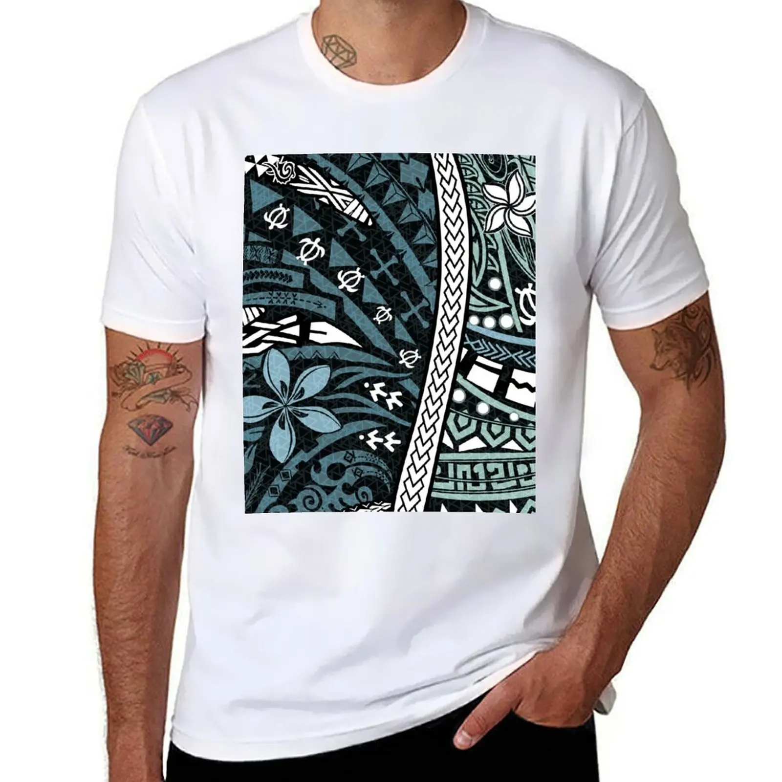 

Polynesian - Hawaiian Tribal Artboard 2032 T-Shirt t shirts for man graphic vintage man t shirts graphic T-Shirt