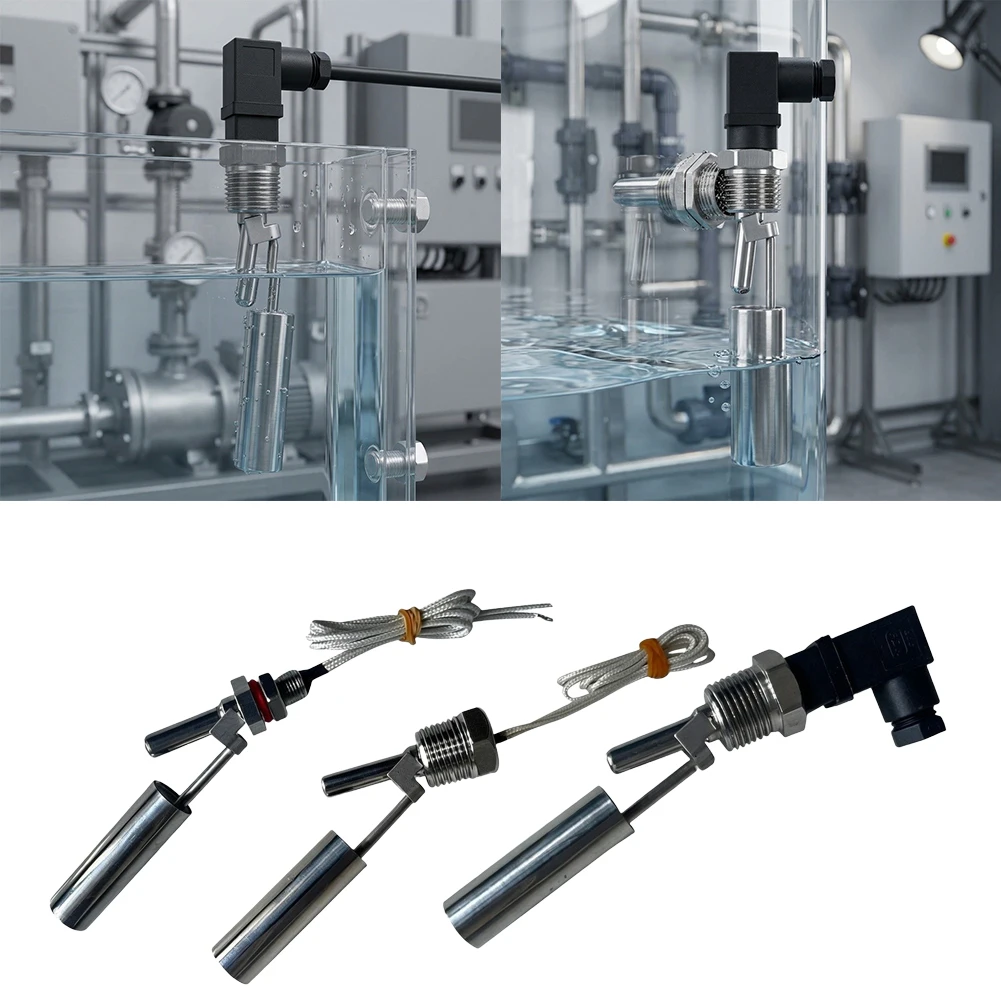 Water Level Float Switch Controller For Industrial Equipment, Dry-Run Protection Sensor For Pumps & Heaters