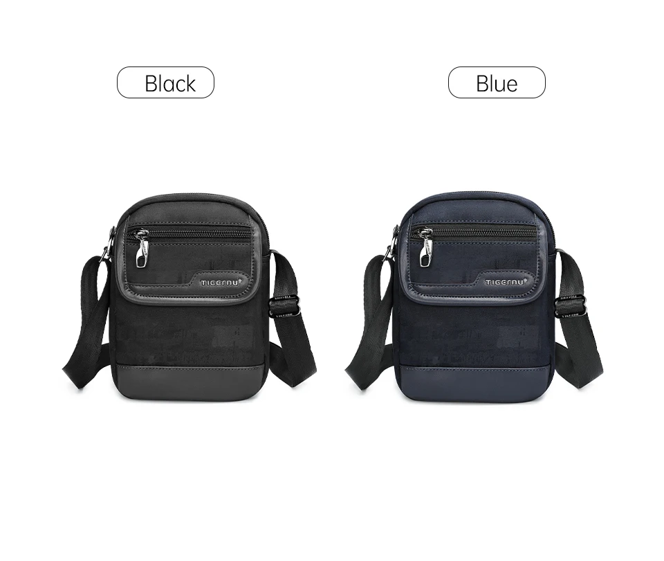 Tigernu Herren Umhängetasche Leichte Mini Umhängetaschen Lässige Reise Sling Bag College Messenger Bags Für Männer Retro Serie – Detail 8