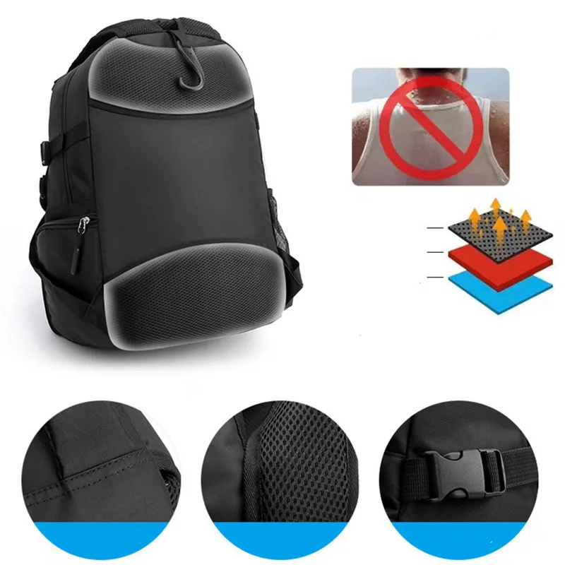 Sports Backpack Boy Basketball Bag Independent Shoe Shoe Compartment Football Soccer Waterproof Large Capacity