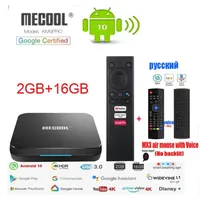 [Genuine]Mecool KM9 Pro Classic Google Certified Amlogic S905X2 Android 10.0 2G 16G 4K HDR Cast Voice Control Android