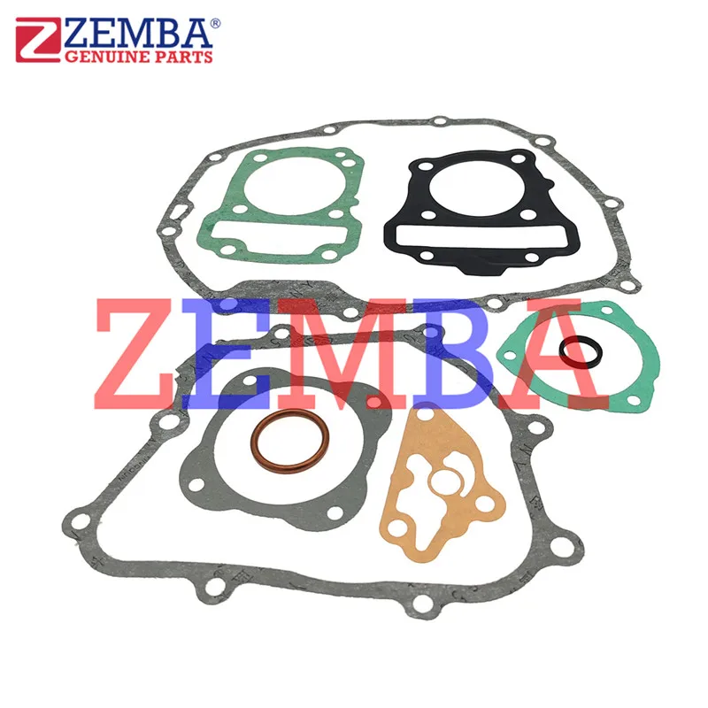 MOTORCYCLE 50MM BORE FULL SET OF GASKET WITH VALVE SEAL FOR HONDA WAVE110S POP110