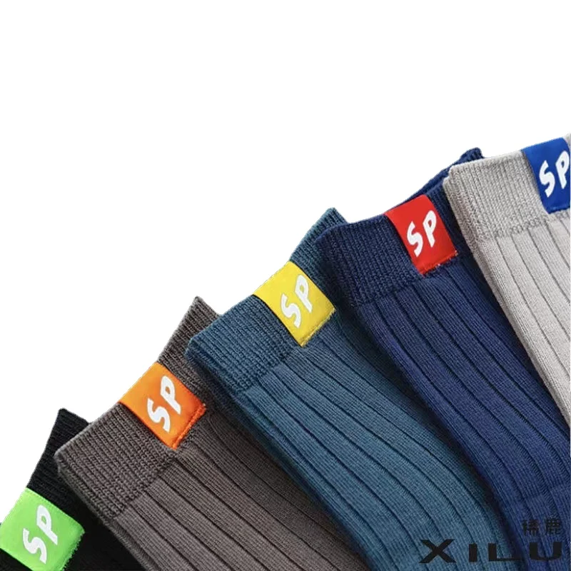 5 Pairs of Men\'s Cotton Blend Fashionable Low-cut Socks, Comfortable and Breathable for Daily Wear