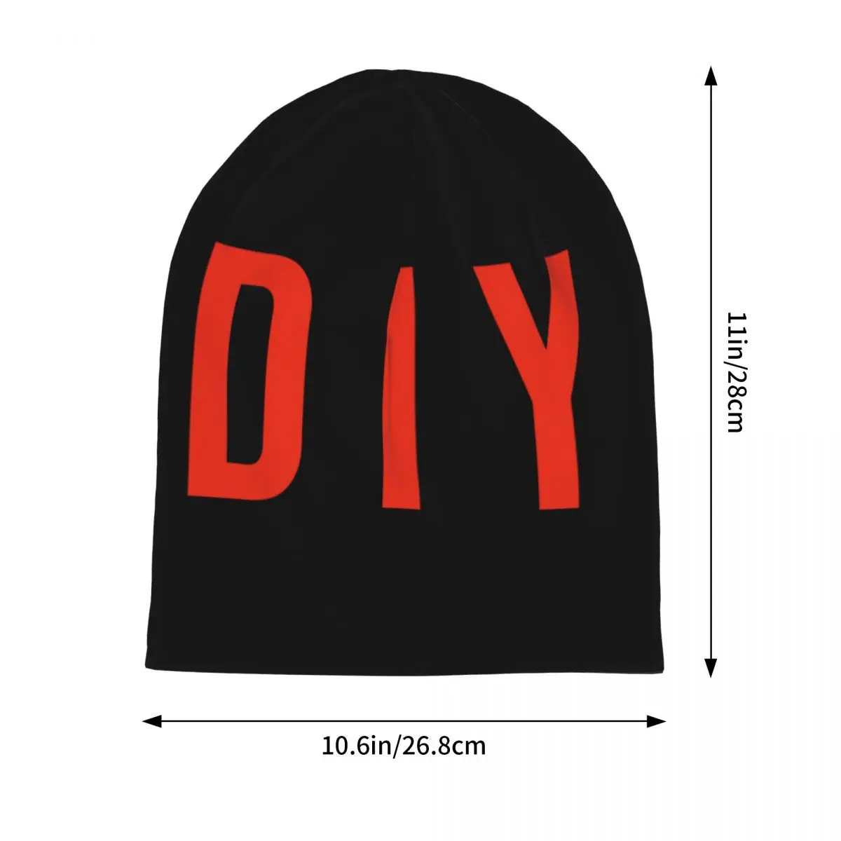 Stwórz swój własny projekt Skullies czapka beanie moda Unisex czapka narciarska ocieplające głowę Wrap DIY zdjęcie lub Logo czapka z dzianiny