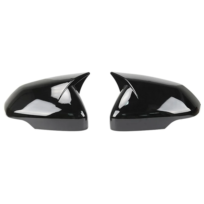 

Rearview Mirror Cover Side Mirror Cover Side Mirror Cap For Rivian R1T/R1S 2022-2024 Replacement Accessories Glossy Black