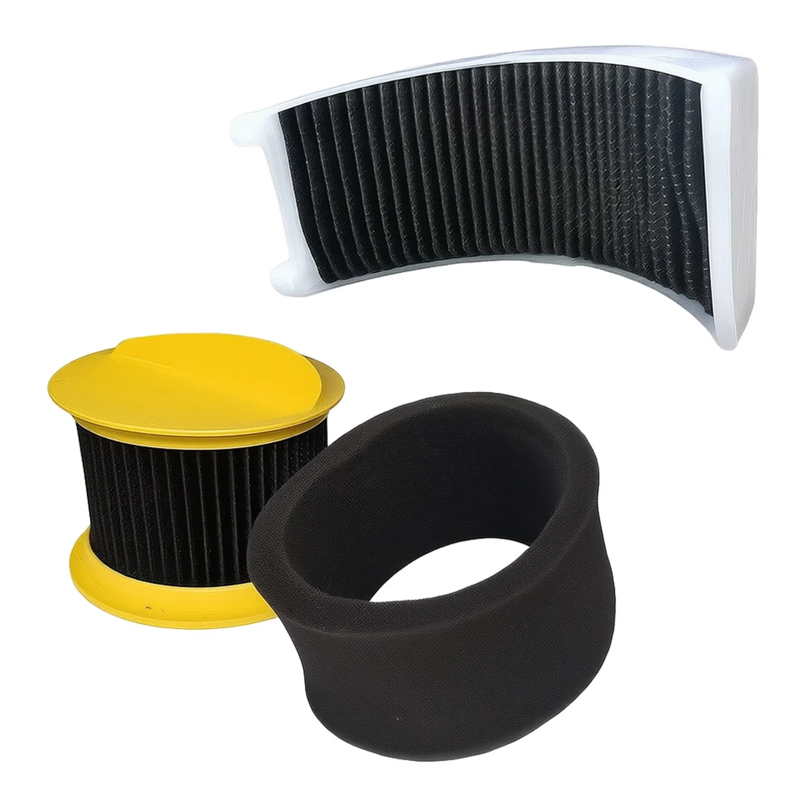 Washable Pre Post Motor Foam Filter Set For Bissell For Powerforce For Helix For Powergroom 203-7913 Reduces Dust Pet Hair
