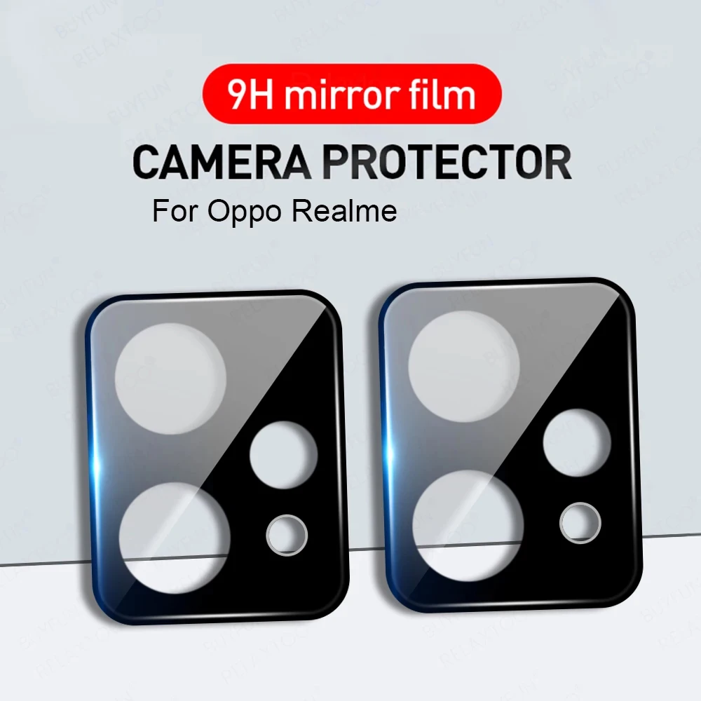 

2PCS 3D Curved Edge Tempered Glass Camera Lens Protectors Cover For Realme 8 7 Pro C11 C12 C15 C17 C21Y C25Y Realmy Camera Case