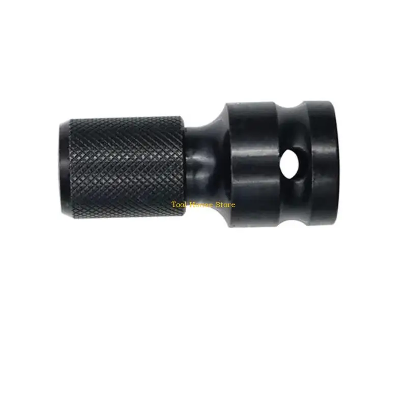 

1/2Inch Square Drive to 1/4Inch Hexagonal Ratchet Socket Impact Wrench Adapter