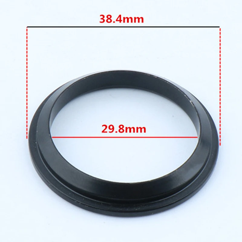 Tub Headset Base Ring Repair Replacement Spacer Tool Adapter Bicycle Bike Black Cycling Front Fork Race Convenient