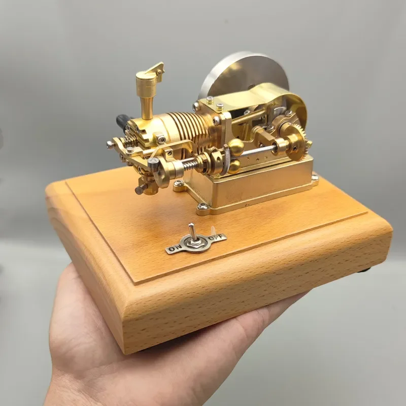 Fuel Operable Starting Internal Combustion Engine Model for Teaching Hobby Enthusiast Collection Display