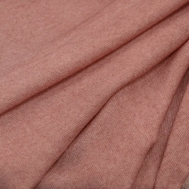 Natural tussah silk dirt-dyed and stir-fried color artistic style fabric is a niche design for clothing