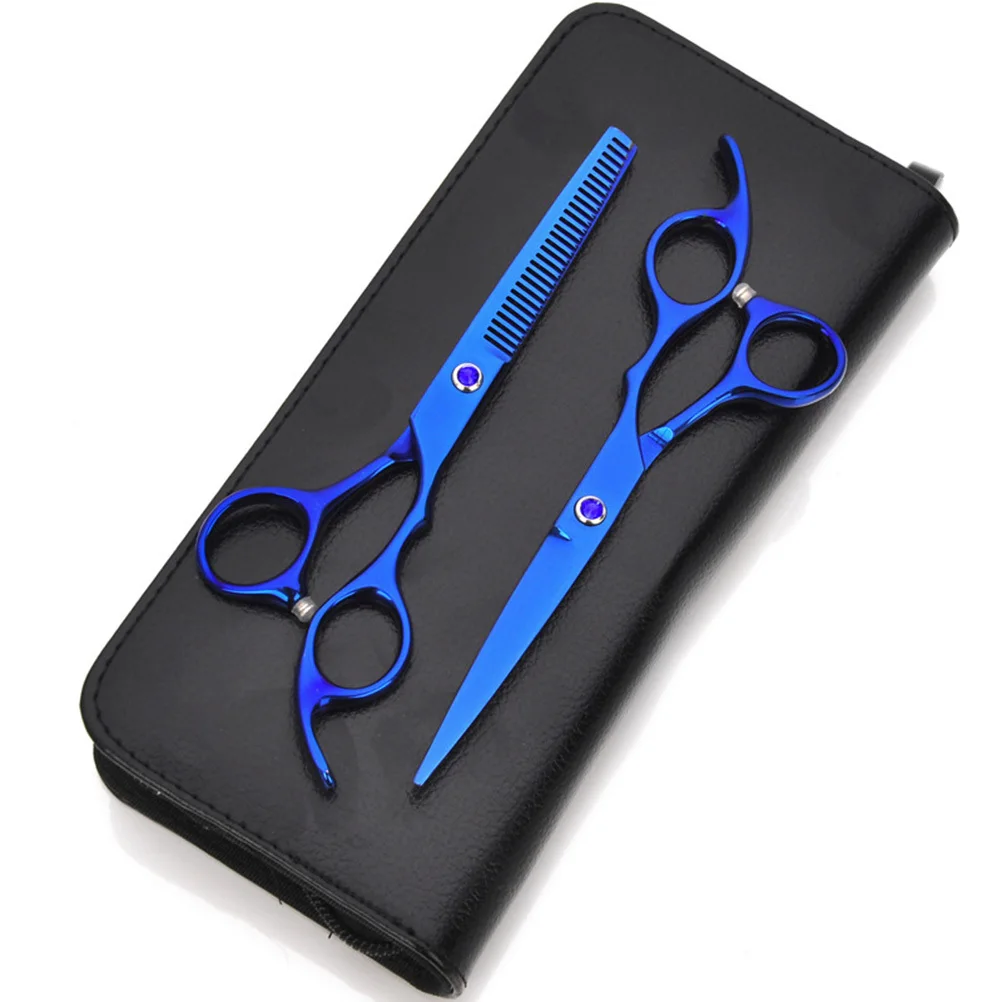 

1pc Hair Cutting Scissors Stainless Steel Barber Shears For Salon Home Use Professional Haircut Tool Straight Scissors
