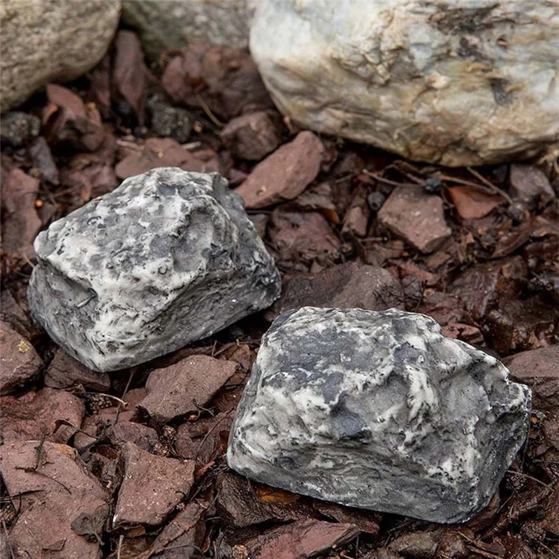 

SUNRI-4PCS Spare-Key Rock — выглядит и ощущается как настоящий камень — безопасный для наружного сада или двора, коробка для ключей, простая в использовании