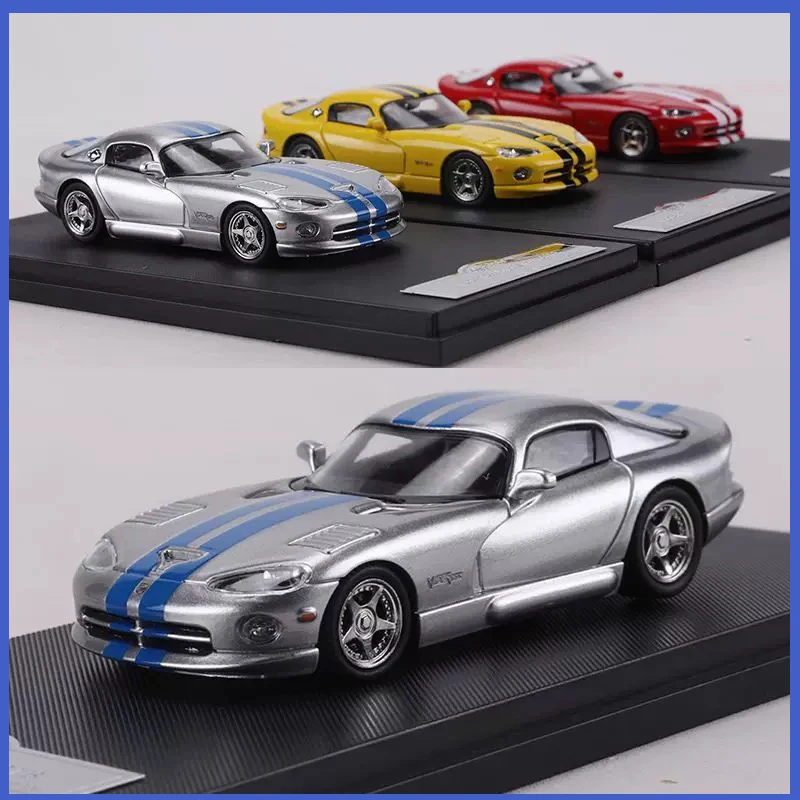 

GFCC 1:64 1996 Viper GTS Classic Vintage Car Alloy Die-cast Simulation Car Model Collection Ornaments Toys Children's Gifts