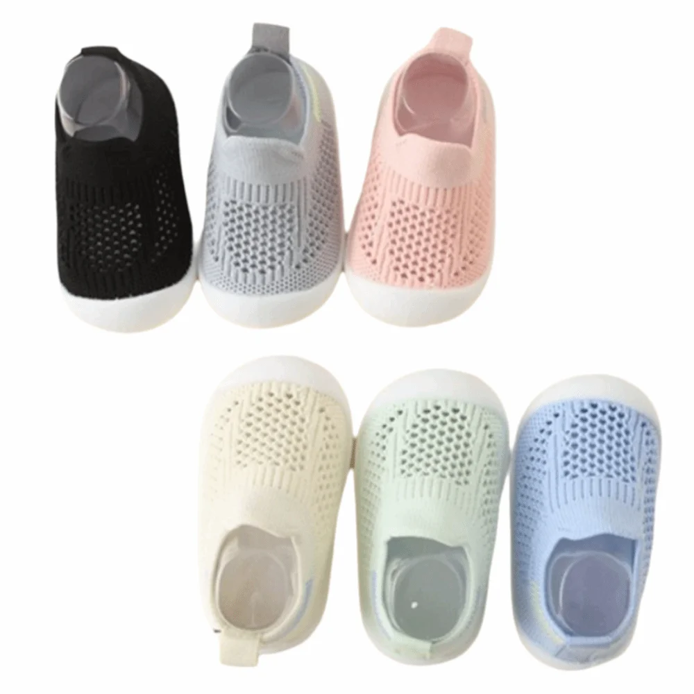 

Soft Sole Socks Shoes Anti Slip Lightweight First Walking Shoes Breathable Infant Toddler Slipper Sneaker Spring/Summer
