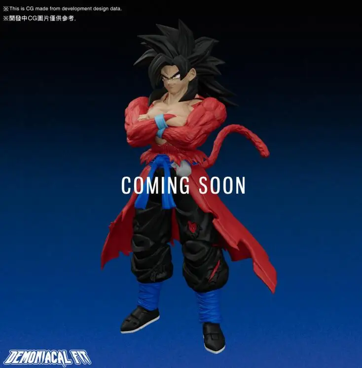 Original 6-Inch Demoniacal Fit Dragon Ball Anime Figure Son Goku Vegetto Action Figurine Time Commando Goku Statue Dbz Toys Gift