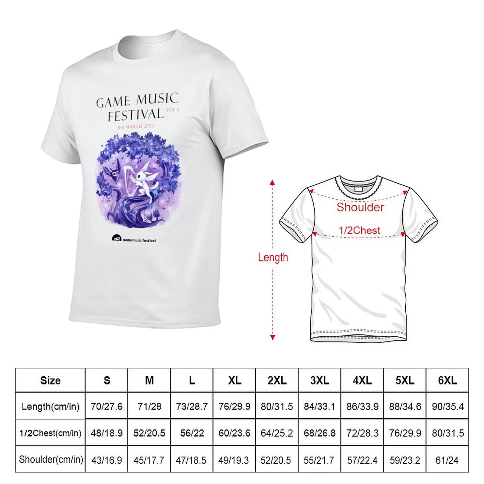 The Symphony of The Spirits Game Music Festival 2022 T-Shirt Christmas Theme Tee Top